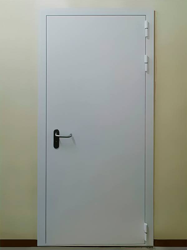 Белая огнезащитная дверь Белая огнезащитная дверь