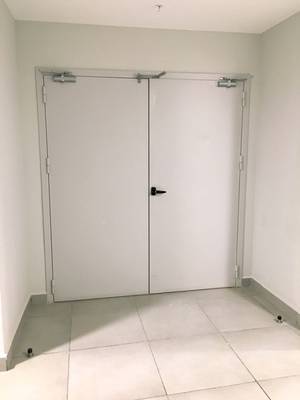 Двупольные технические двери с доводчиками Двупольные технические двери с доводчиками