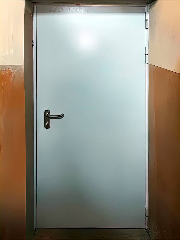 Однопольная дверь Антипаника в офисном центре Однопольная дверь Антипаника в офисном центре