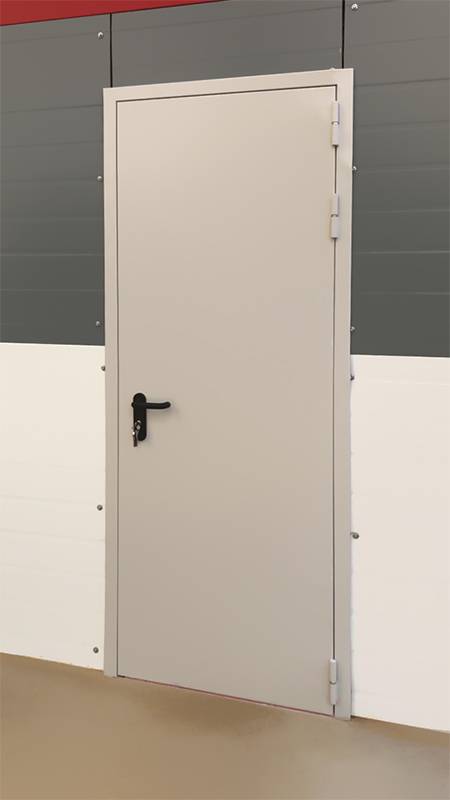 Одностворчатая дверь (р-н Митино, ул. Барышиха, д.49)