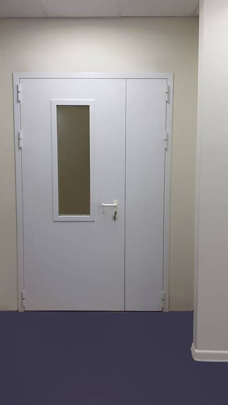 Остекленная дверь для госпиталя (ул. 2-я Дубровская) Остекленная дверь для госпиталя (ул. 2-я Дубровская)