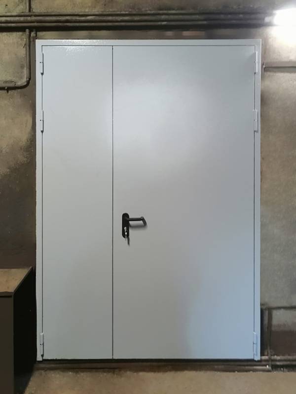 Полуторная дверь в подвал («Химволокно», г. Клин)