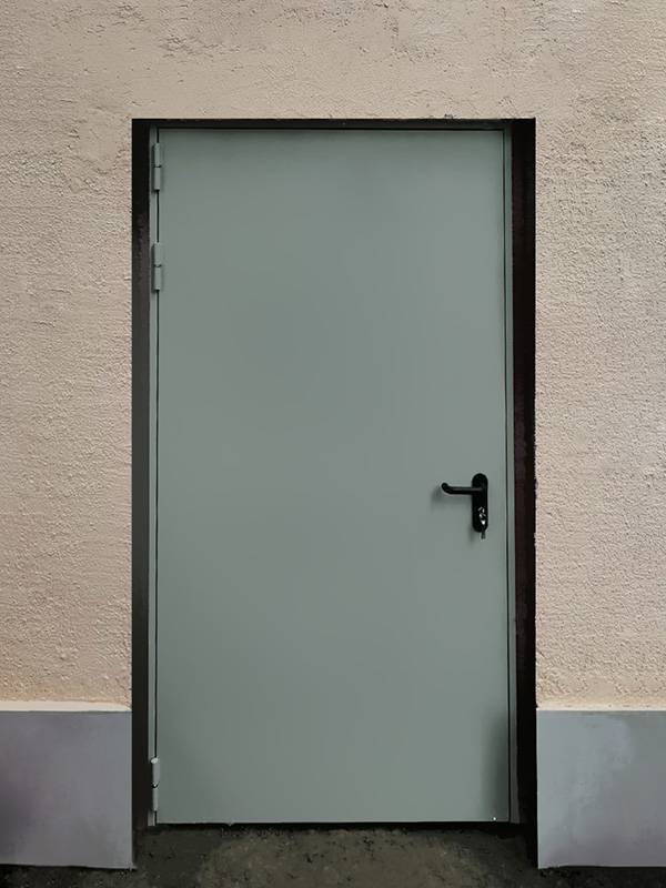 Противопожарная одностворчатая дверь (ул. Барклая)