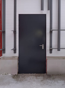 Одностворчатая глухая дверь Одностворчатая глухая дверь